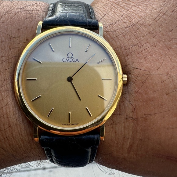 Omega Other - Vtg Omega Ultra Thin Deville Men’s Quartz Watch 🔥